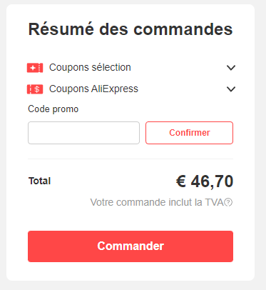 Comment utiliser le code promo AliExpress