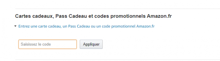 Comment utiliser le code promo Amazon