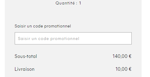 Comment utiliser le code promo Ami Paris