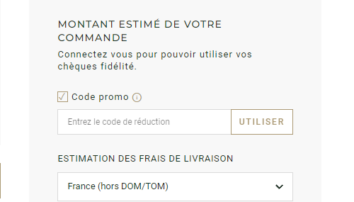 Comment utiliser le code promo Bexley