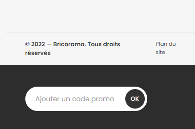 Comment utiliser le code promo Bricorama