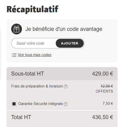 Comment utiliser le code promo Bruneau