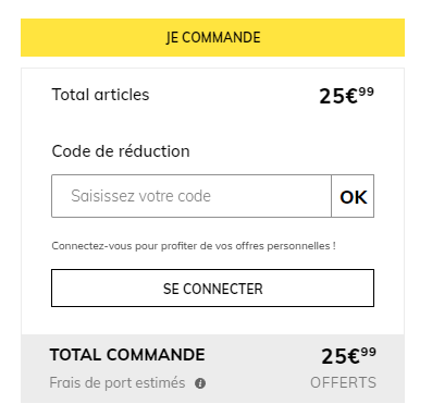 Comment utiliser le code promo Cache Cache