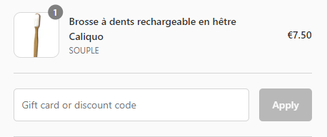 Comment utiliser le code promo Caliquo