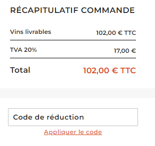 Comment utiliser le code promo CHATEAUNET