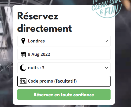 Comment utiliser le code promo Clink Hostels