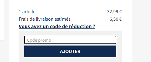 Comment utiliser le code promo Comptoir de la mer