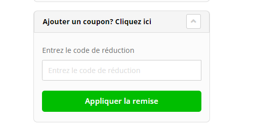 Comment utiliser le code promo Coquedirect