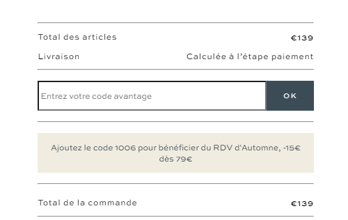 Comment utiliser le code promo Cyrillus