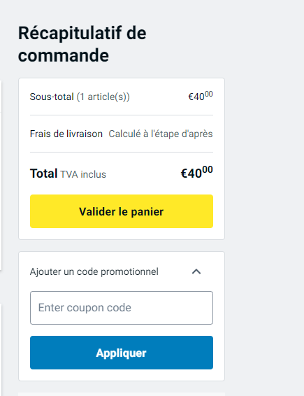 Comment utiliser le code promo Decathlon.be