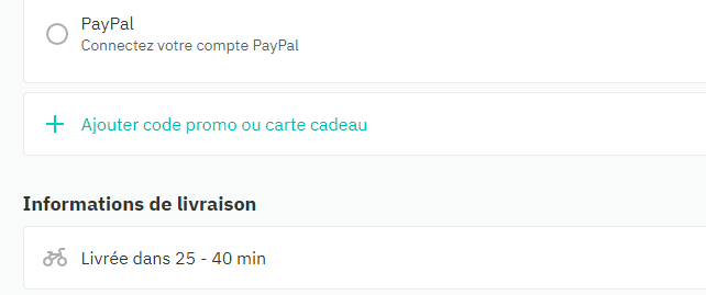 Comment utiliser le code promo Deliveroo