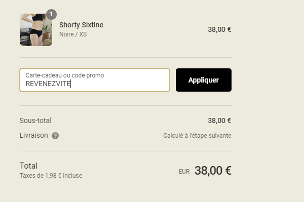 Comment utiliser le code promo Elia Lingerie