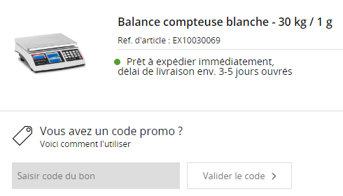 Comment utiliser le code promo Expondo