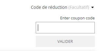 Comment utiliser le code promo FASHIONESTA