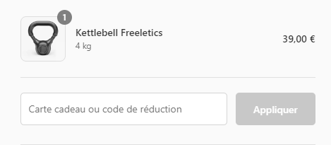 Comment utiliser le code promo FREELETICS