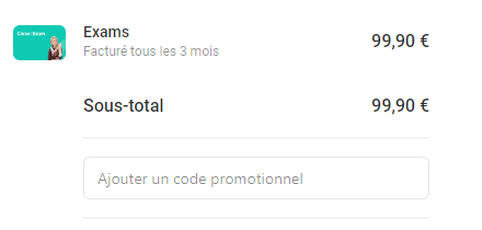 Comment utiliser le code promo GlobalExam