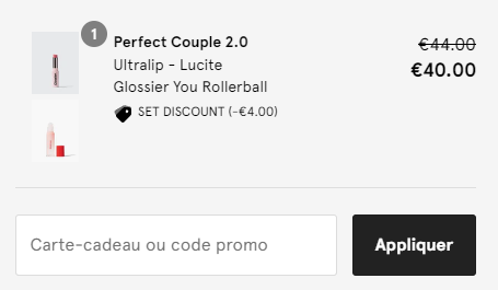 Comment utiliser le code promo Glossier