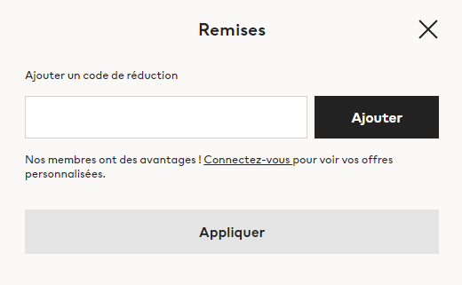 Comment utiliser le code promo H&M