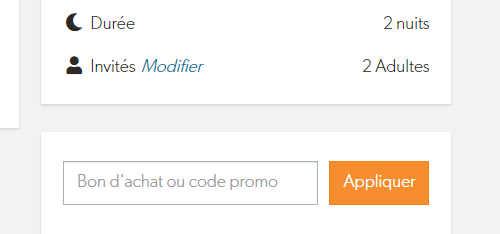 Comment utiliser le code promo Holiday Suites