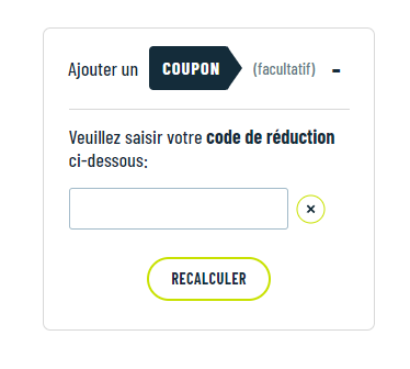 Comment utiliser le code promo i-Run