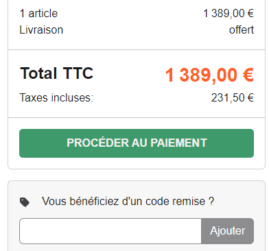 Comment utiliser le code promo iacono.fr