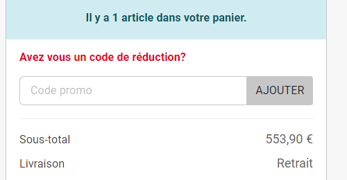 Comment utiliser le code promo Infomax Paris