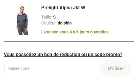 Comment utiliser le code promo JACK WOLFSKIN