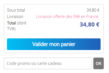 Comment utiliser le code promo La Table d'Arc