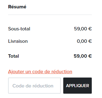 Comment utiliser le code promo Le Closet