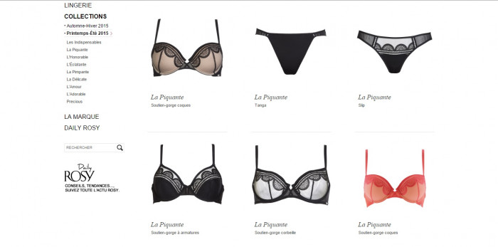 Le meilleur de la lingerie femme en ligne