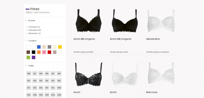 Le meilleur de la lingerie femme en ligne