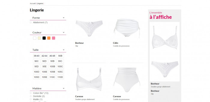 Le meilleur de la lingerie femme en ligne