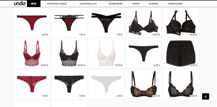 Le meilleur de la lingerie femme en ligne