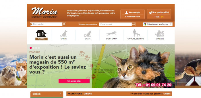 Les boutiques en ligne spécialisées dans la vente de produits pour animaux