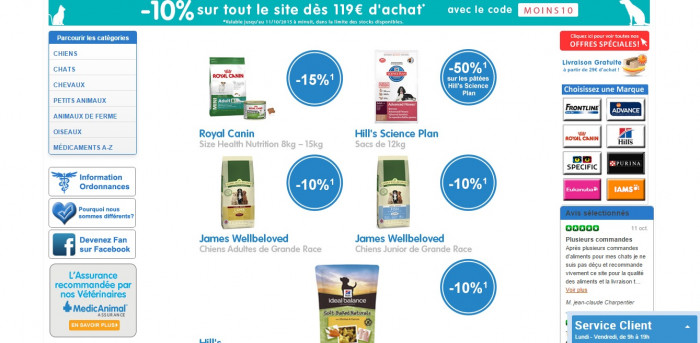 Les boutiques en ligne spécialisées dans la vente de produits pour animaux