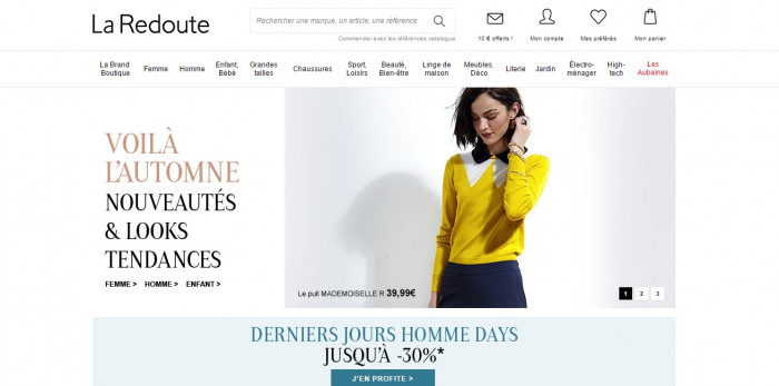 Les boutiques en ligne et les soldes d’automne