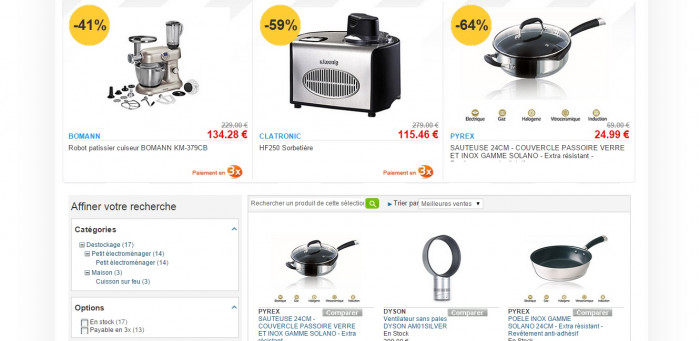 Les promotions en cours sur les boutiques spécialisées en électroménager