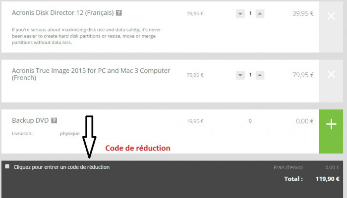 Les sites de logiciels de sauvegarde et sécurisation de fichiers et les codes promo