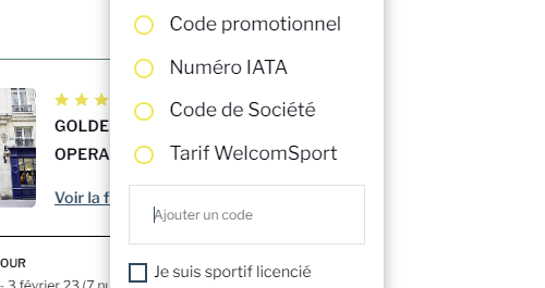 Comment utiliser le code promo Louvre Hotels Group