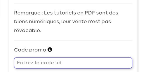 Comment utiliser le code promo Makerist