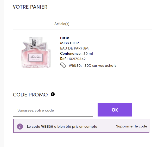 code promotionnel marionnaud