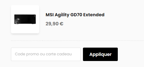 Comment utiliser le code promo MAXESPORT