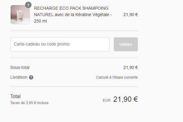 Comment utiliser le code promo Mon Shampoing