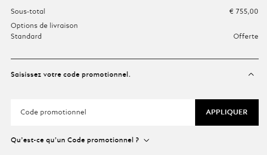 Comment utiliser le code promo Montblanc