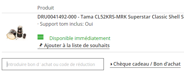 Comment utiliser le code promo MUSIC STORE