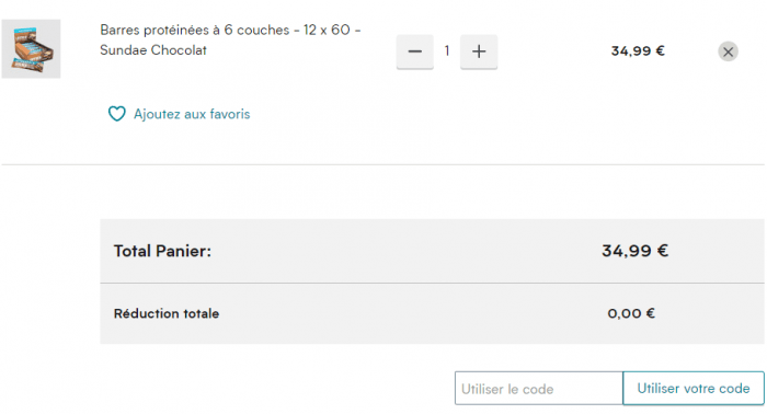 Comment utiliser le code promo Myprotein