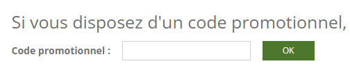 Comment utiliser le code promo NAO Fermetures