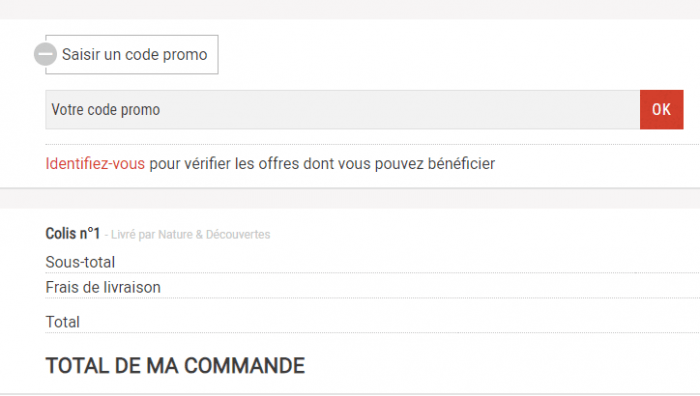 Comment utiliser le code promo Nature et Découvertes