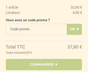 Comment utiliser le code promo Naturiou