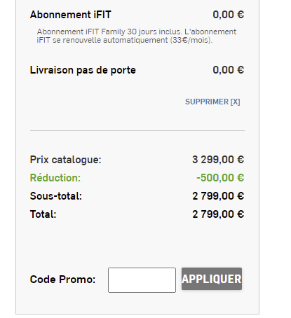 Comment utiliser le code promo NordicTrack